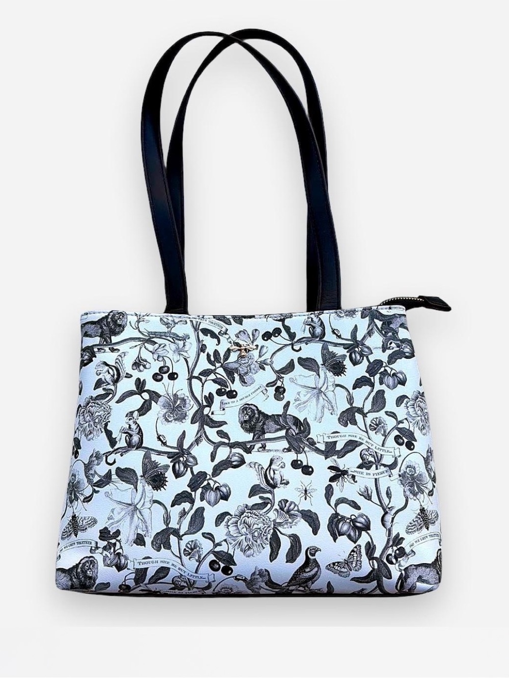 Fable England Tree of Life Monochrome Small Tote